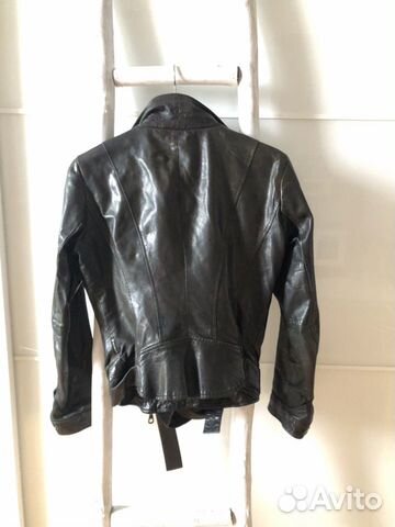 Куртка кожаная Armani