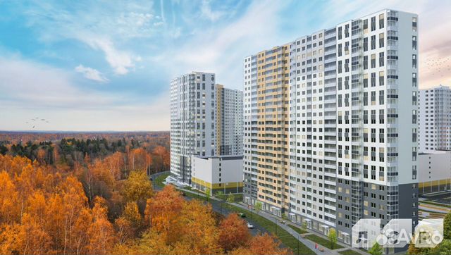 1-к квартира, 36.6 м², 17/22 эт.