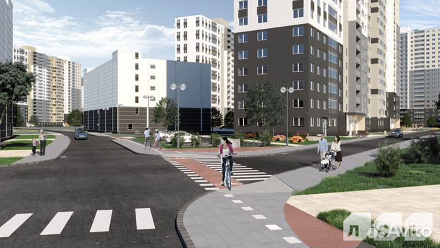 1-к квартира, 36.4 м², 13/25 эт.