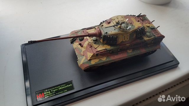 King Tiger 1944, Hobby Masters, 1/48, металл