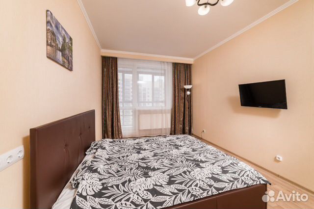 

1-к. квартира, 40 м², 1 кровать