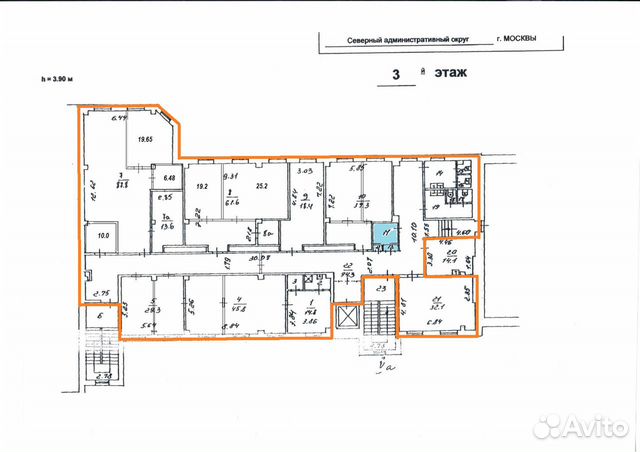 Офисное помещение, 464.7 м²