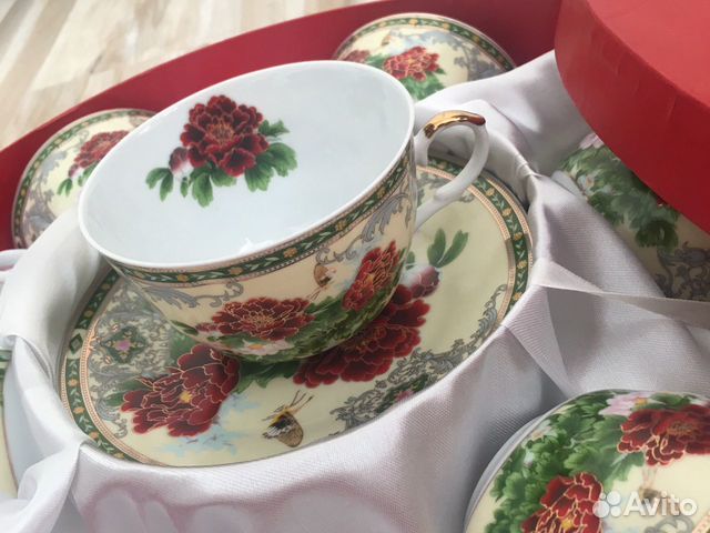 Сервиз чайный китайский фарфор Сервиз чайный китайский фарфор