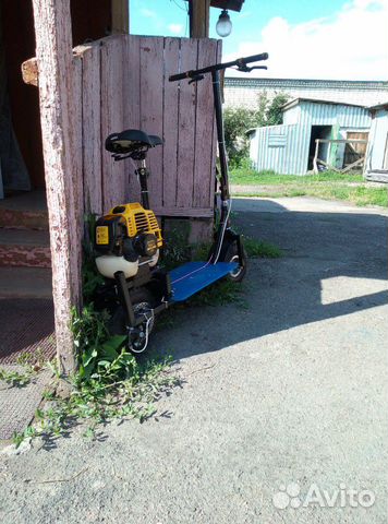 Мото самокат, своими руками, продаю Мото самокат, своими руками, продаю