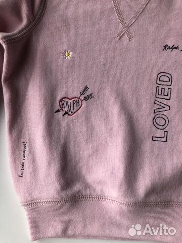 Ralph Lauren свитшот на девочку 3 года