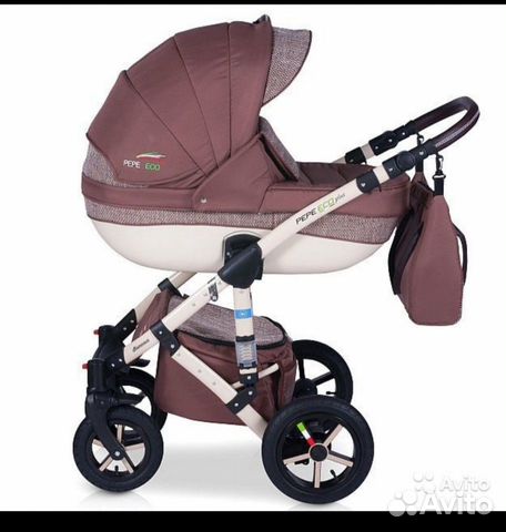 Коляска 3в1 Pepe Eco Plus Коляска 3в1 Pepe Eco Plus