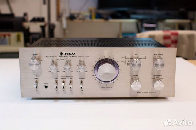 Усилитель trio(Kenwood) KA-7100D после реставрации Усилитель trio(Kenwood) KA-7100D после реставрации