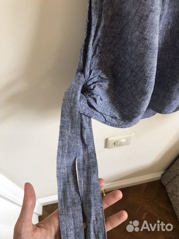 Рубашка льняная Zara Рубашка льняная Zara