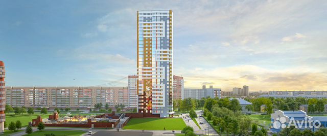 1-к квартира, 38.4 м², 17/30 эт. 1-к квартира, 38.4 м², 17/30 эт.