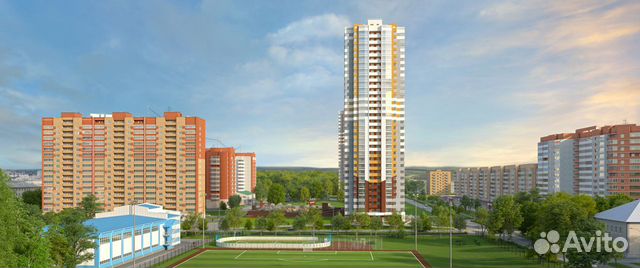1-к квартира, 38.4 м², 4/30 эт.