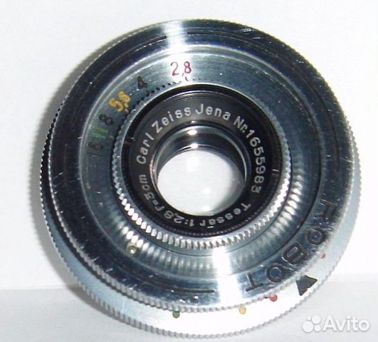 Объектив robot berning. Carl Zeiss Jena. Tessar 1: