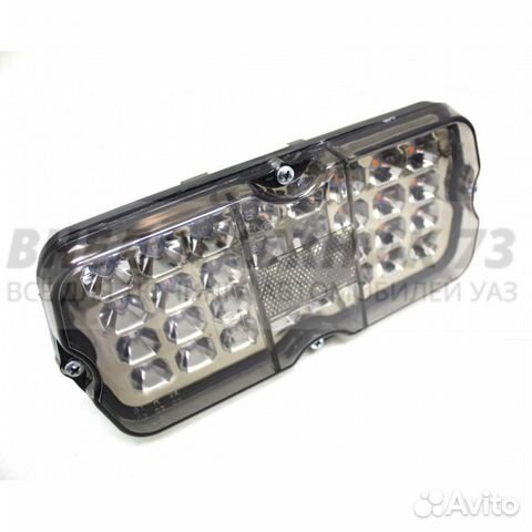 Фонарь задний светодиодный УАЗ (Серый) к-т 2шт