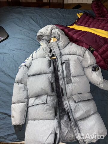 stone island junior down jacket