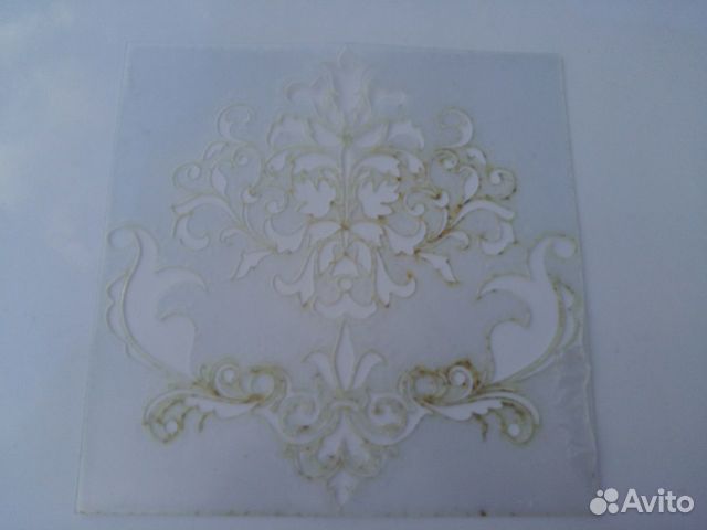 Интерьерный трафарет цветка Лилия