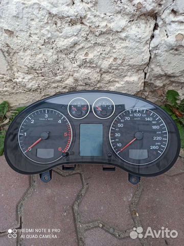 Ауди а38Р щиток, приборная панель 8P0 920 930K ори