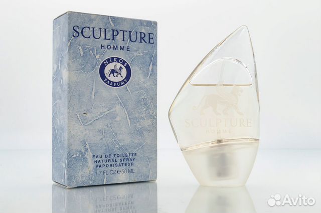 eau de toilette sculpture homme