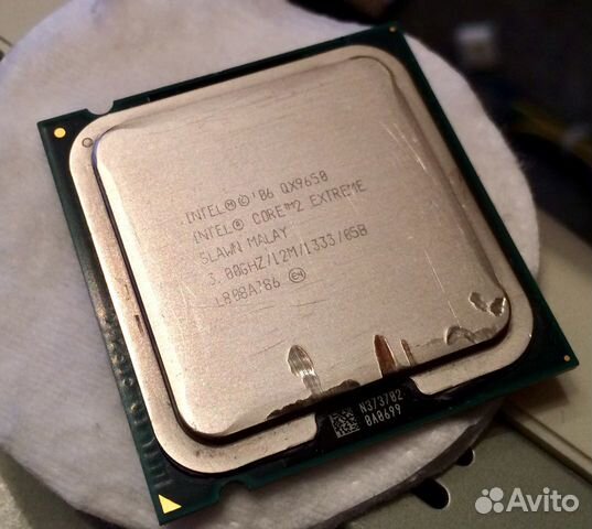Легендарный Intel Core 2 Extreme Edition QX9650