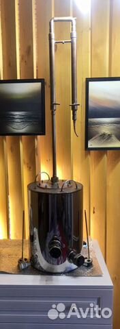 Самогонный аппарат 30л медная колонна