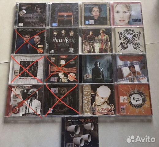 CD-диски разные, лицензионные