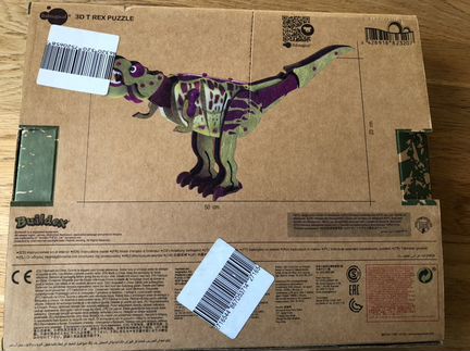 3Д пазл Tirex
