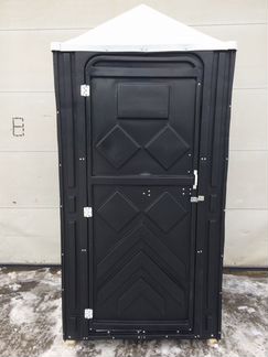 Новая Туалетная кабина чёрная - биотуалет, туалет
