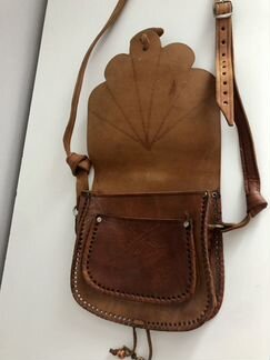 Кожаная испанская сумка