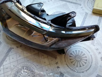 Mitsubishi Outlander 3 фара Fool LED в идеале