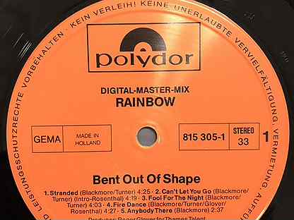 Bend out of shape. Rainbow - bent out of Shape LP. Rainbow bent out of Shape 1983. Rainbow "bent out of Shape". Rainbow – «bent out of Shape» 1983 обложка LP.