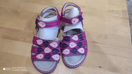 Сандалии кажа. 30 размер. Супинатор. Кожа