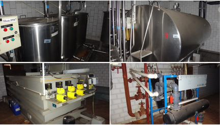 Комплекс для переработки молока пр-во Франция