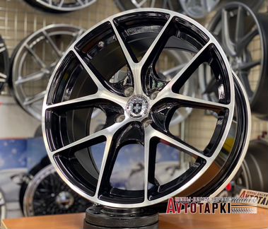 Диски для киа рио, лада веста hre 4/100 r17 black