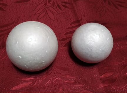 Шары из пенопласта