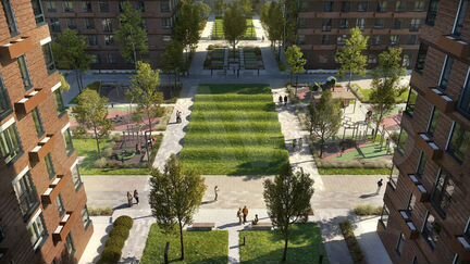 2-к квартира, 61.1 м², 2/24 эт.