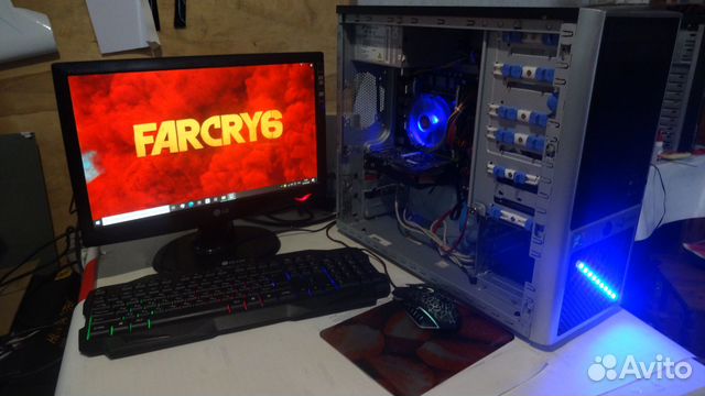 Игровой компьютер, ай-7/ Rx580-8Gb/ 12Gb ddr3