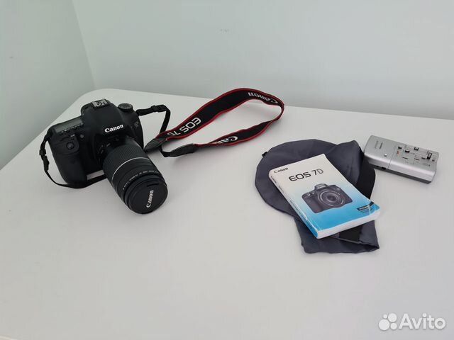 Зеркальный фотоаппарат canon 7d