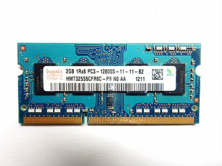Hynix 2GB 1Rx8 PC3-12800S-11-11-B2