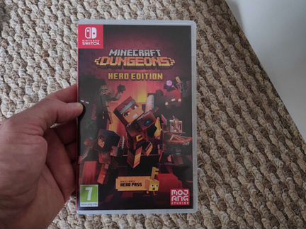 Minecraft dungeons hero edition Nintendo switch