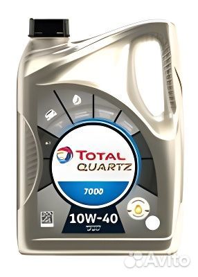 Total 10W40 quartz 7000 (4L)масло мот.п/син.\API S