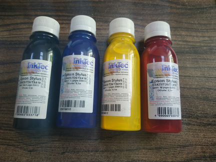 Чернила InkTec пигментные для Epson E0013