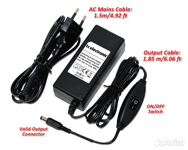 Очень редкий адаптер TC Electronic PowerPlug 12