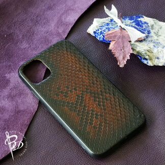 Чехол на iPhone 11, Pro, Pro Max. Кожа. Handmade