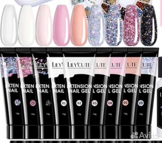 Полигель для наращивания ногтей