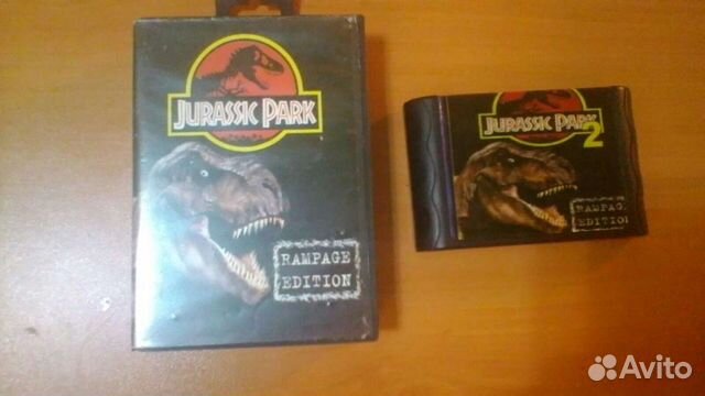 Картридж sega Парк Юрского периода 2