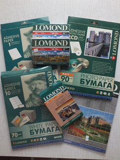 Бумага Lomond разная