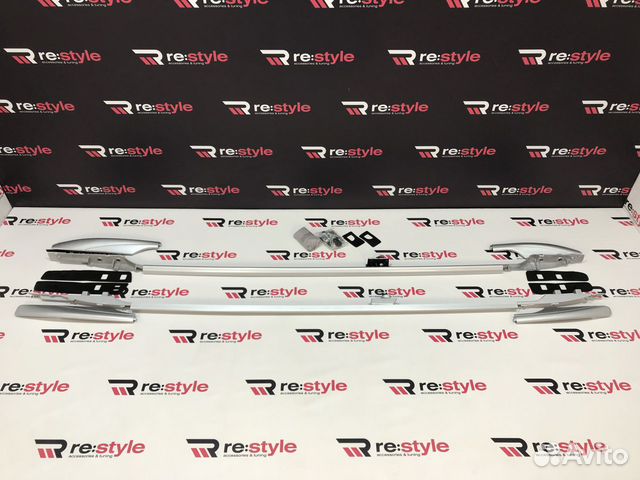 Рейлинги Nissan Patrol 62 Серебро