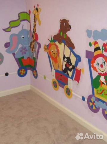 Роспись в саду