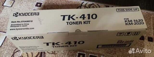 Тонер-картридж Kyocera TK-410 Черный (Black) ориг