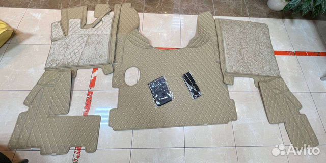 3d коврики из экокожи Daf105 механика