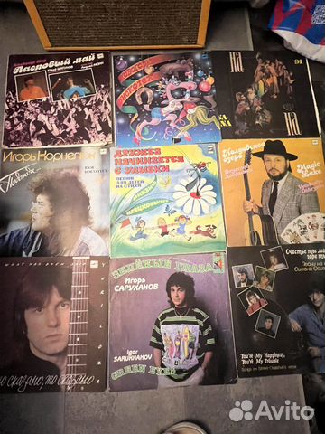 Виниловые пластинки СССР (цена за все)