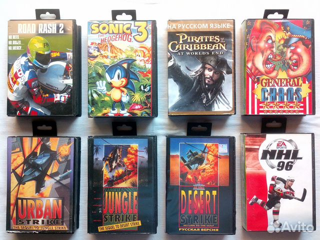 Игры картриджи книги для Sega 16 бит